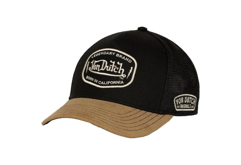 Von Dutch Baseball Cap Cap Semi Curved mit aufgenähten Patch von Von Dutch