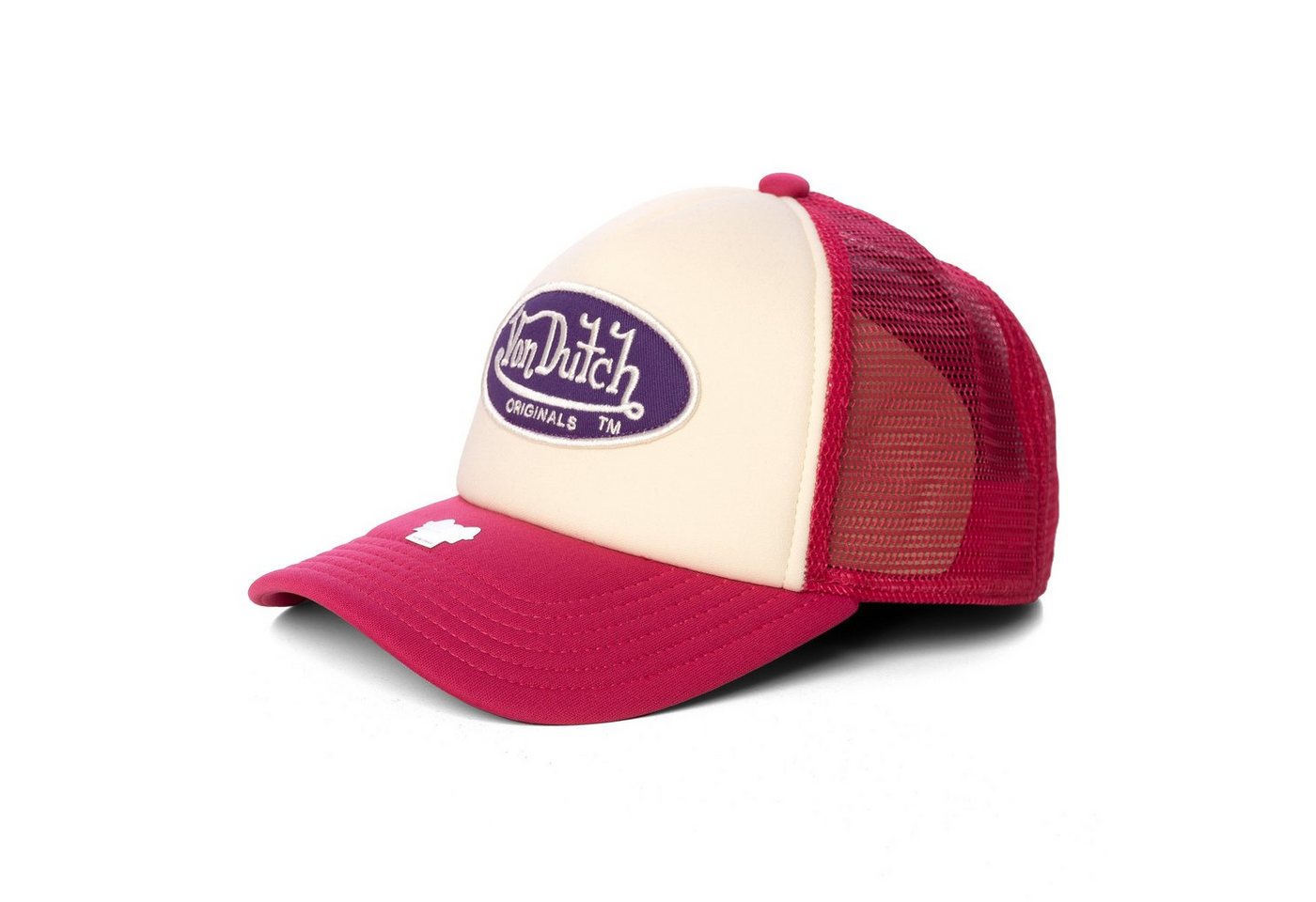 Von Dutch Baseball Cap Von Dutch Trucker Tampa Snapback Cap pink purple von Von Dutch