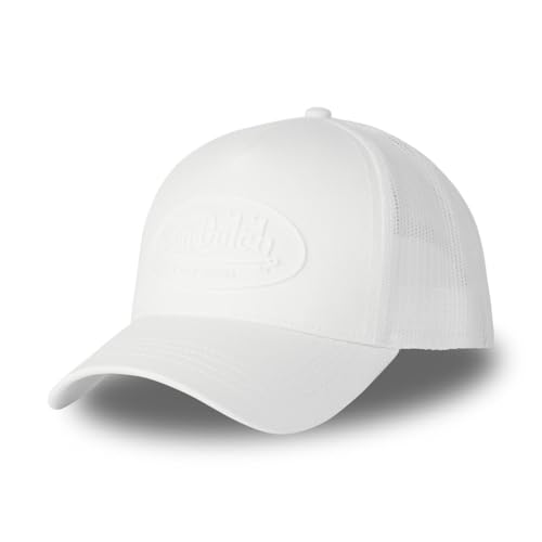 Von Dutch Baseballkappe mit Netz, für Erwachsene, mit Logo, Rubber Print Log, weiß, One size von Von Dutch