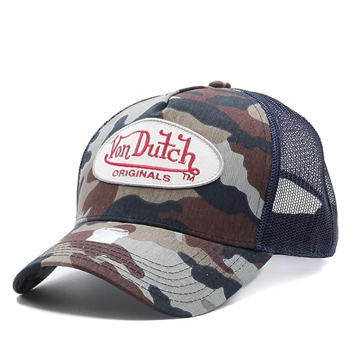 Von Dutch Boston Camo Trucker Cap Basecap Baseballcap Truckercap Meshcap (One Size - Camouflage) von Von Dutch