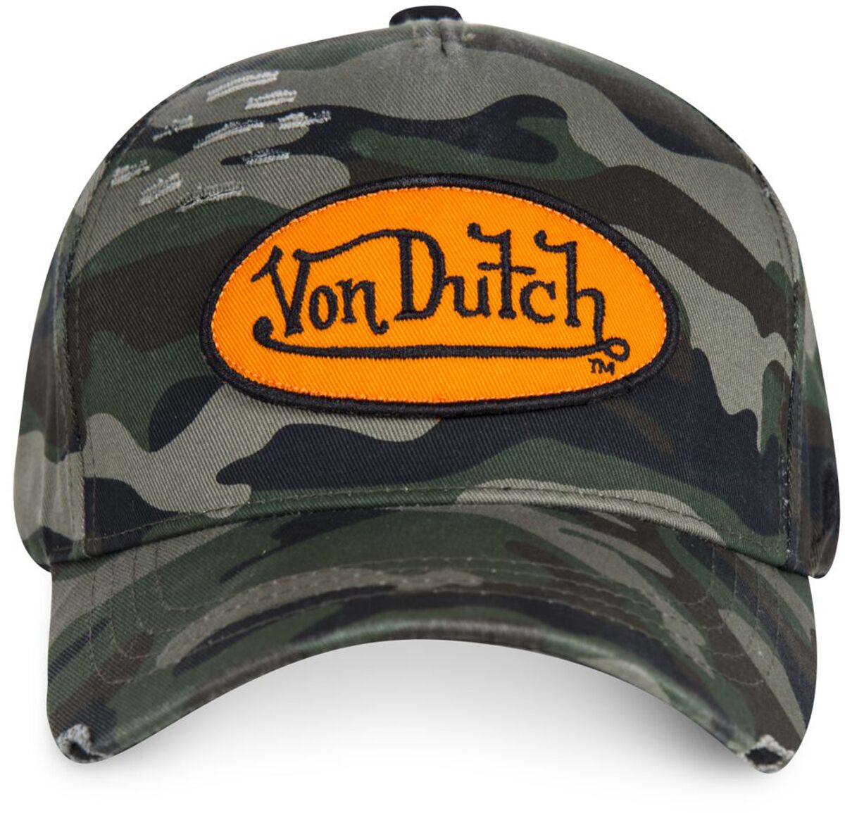 Von Dutch CASQUETTE BASEBALL, VON DUTCH Cap camouflage von Von Dutch