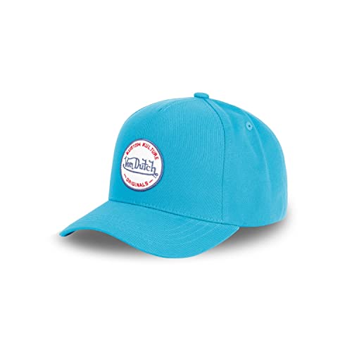 Cap Herren 100% Baumwolle, Tracker Kappe Herren, Ultraweich, Natürlich, Hellblau, Einheitsgröße von Von Dutch