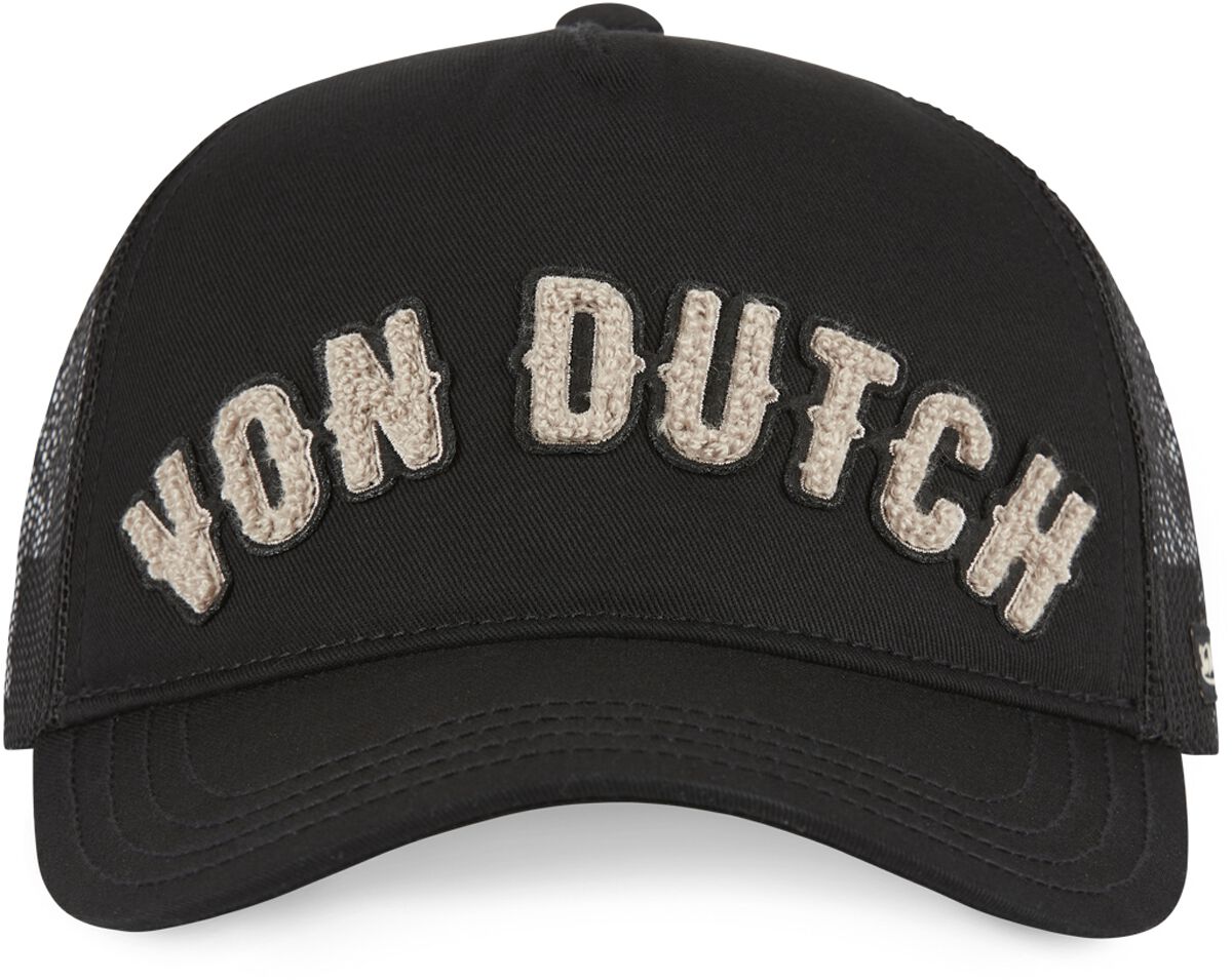 Von Dutch Cap - CASQUETTE FEMME VON DUTCH TRUCKER AVEC FILET - schwarz von Von Dutch