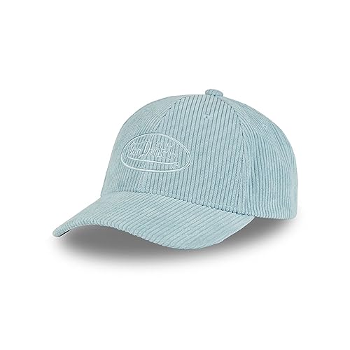 Von Dutch Cap Herren & Damen, 100% Baumwolle, Cord, blau, Einheitsgröße von Von Dutch