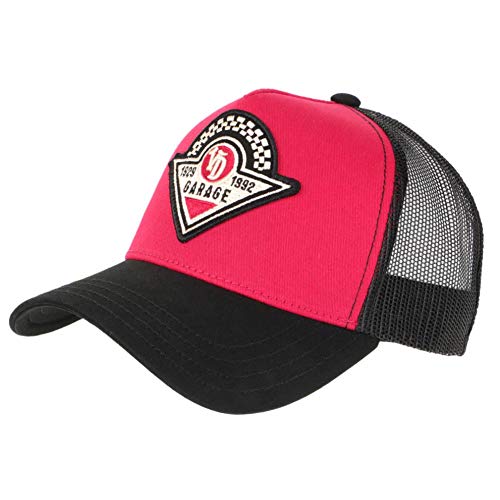 Von Dutch Cap Rot und Schwarz Garage Custom Baseball Racing – Herren Gr. Einheitsgröße, rot von Von Dutch