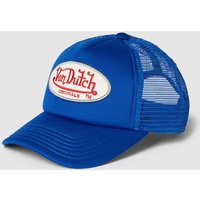 Von Dutch Cap mit Label-Patch Modell 'TAMPA' in Royal, Größe One Size von Von Dutch