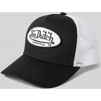 Von Dutch Cap mit Label-Patch in Black, Größe One Size von Von Dutch