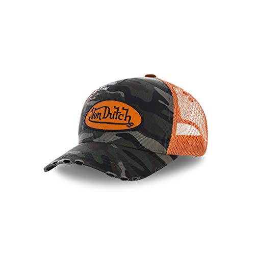 Von Dutch Casquette Camouflage Militaire Filet Orange Adulte von Von Dutch