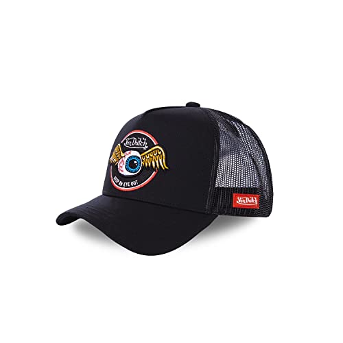 Von Dutch Trucker Cap CAS1 RAG/BLK Black Schwarz, Size:OneSize von Von Dutch