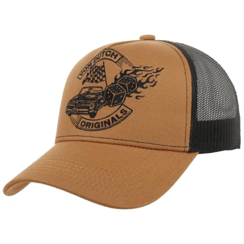 Von Dutch Chicago Circle Car Trucker Cap Basecap Baseballcap Truckercap Meshcap (One Size - schwarz) von Von Dutch