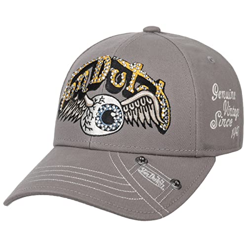 Von Dutch DB Vegas Cap Basecap Baseballcap Curved Brim (One Size - grau) von Von Dutch