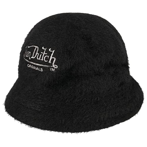 Von Dutch Fluffy Bucket Stoffhut Nylonhut Fischerhut (One Size - schwarz) von Von Dutch