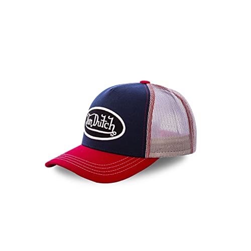 Von Dutch Trucker Cap CAS1 COL MAR Marine Dunkelblau Rot, Size:OneSize von Von Dutch