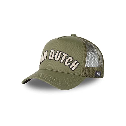 Cap Herren Angenehm, Tracker Kappe Herren, Khaki, Hypoallergen, Khaki, Einheitsgröße von Von Dutch