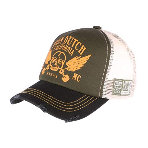 Von Dutch Kinder Baseball Cap Grün Crew Trucker Baseball von 7 bis 11 Jahren – Mädchen Gr. Einheitsgröße, grün von Von Dutch
