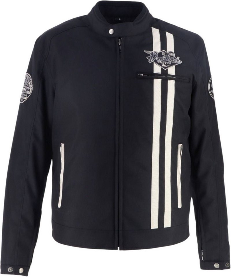 Von Dutch Motorradjacke Von Dutch X Helstons Speed Racer Motorrad Textiljacke Rückenprotektor enthalten,Ellenbogenprotektoren enthalten,Schulte von Von Dutch