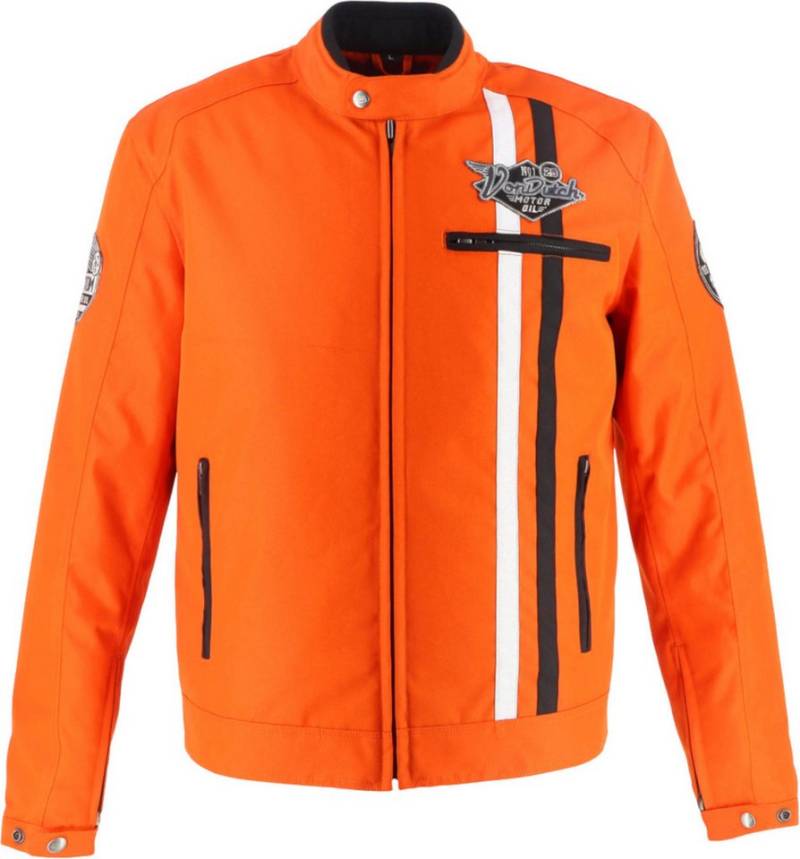 Von Dutch Motorradjacke Von Dutch X Helstons Speed Racer Motorrad Textiljacke Rückenprotektor enthalten,Ellenbogenprotektoren enthalten,Schulte von Von Dutch