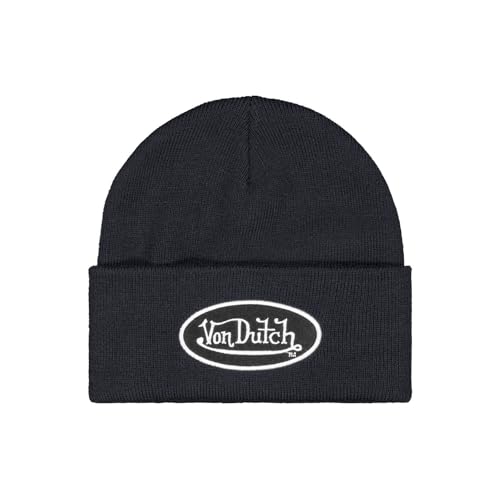 Von Dutch Mütze aus Wolle, marineblau, One size von Von Dutch