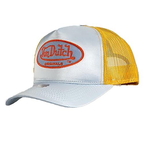 Von Dutch Originals Trucker Cap Cary Light Blue/Gold von Von Dutch