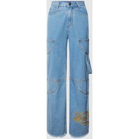 Von Dutch Relaxed Fit Jeans im 5-Pocket-Design Modell 'ELIS' in Jeansblau, Größe M von Von Dutch