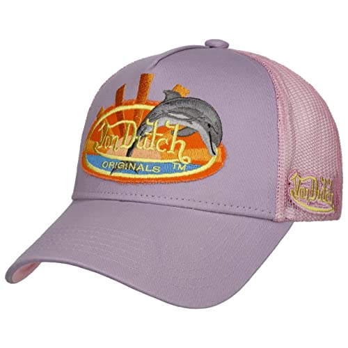 Von Dutch Skara Trucker Cap Basecap Baseballcap Truckercap Meshcap (One Size - Flieder) von Von Dutch