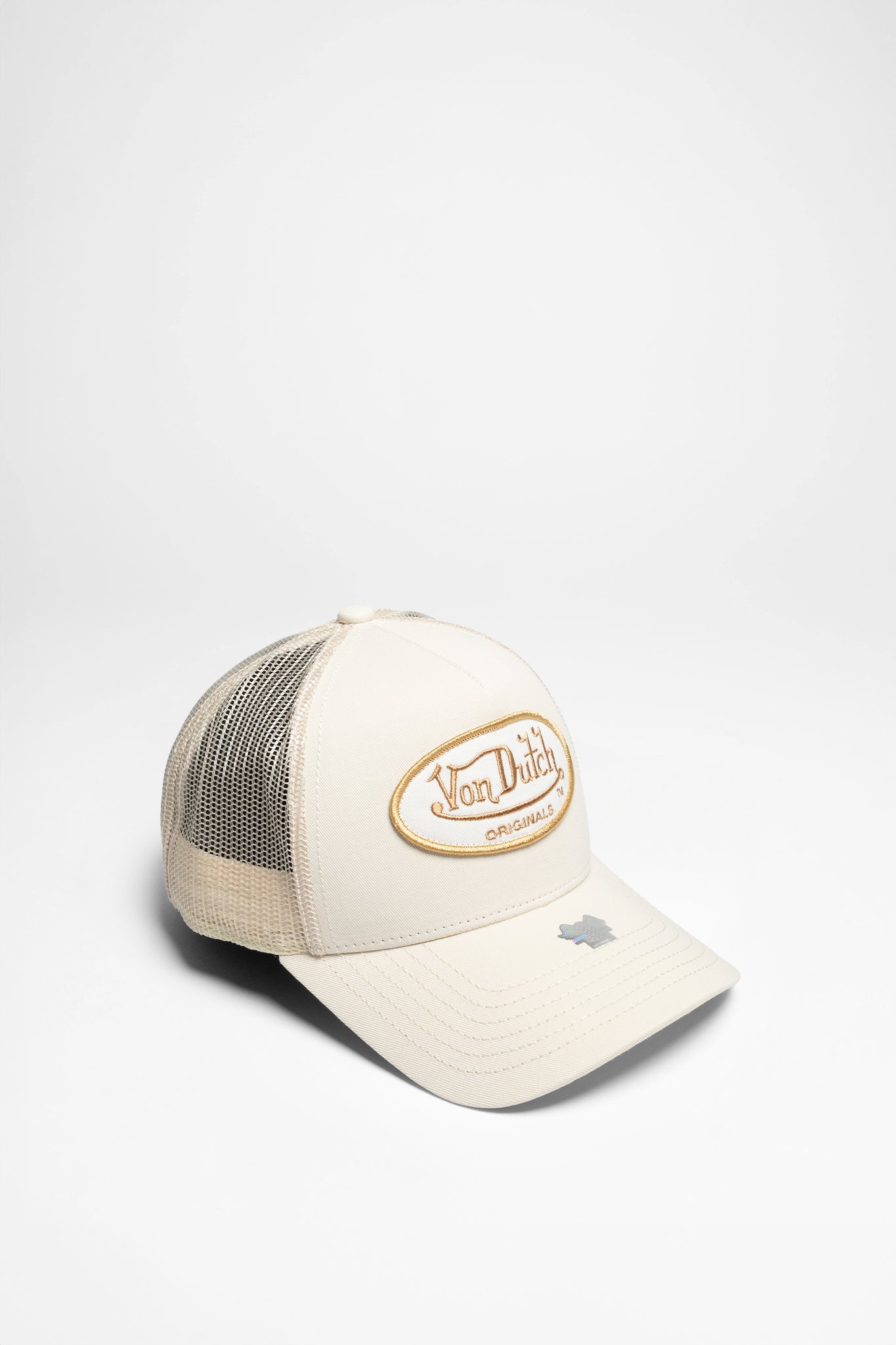 Von Dutch TRUCKER BOSTON Unisex Beige Weiß von Von Dutch