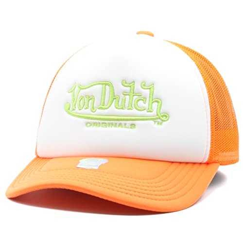 Von Dutch Trucker Cap, Orange, One size von Von Dutch