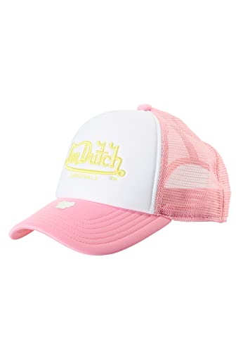 Von Dutch Trucker Cap Atlanta White Pink Weiß Rosa, Size:OneSize von Von Dutch