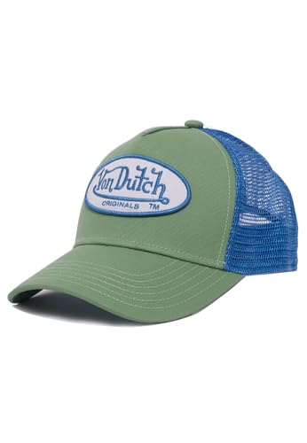 Von Dutch Trucker Cap Boston Green Blue Grün, Size:OneSize von Von Dutch