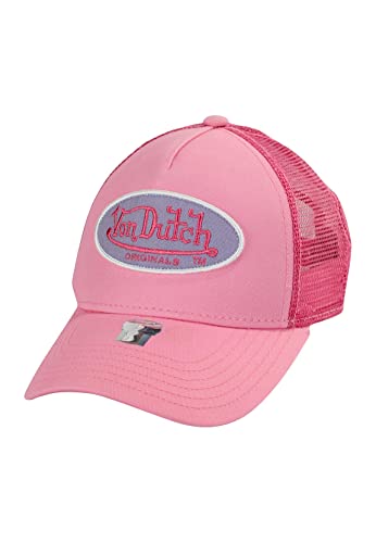 Von Dutch Trucker Cap Boston Pink Purple Pink, Size:OneSize von Von Dutch