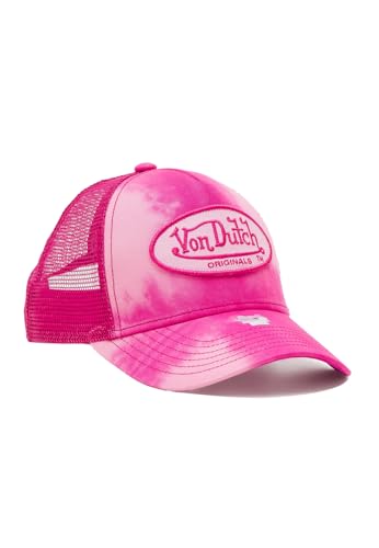 Von Dutch Trucker Cap Boston Pink Tie Dye Pink, Size:OneSize von Von Dutch