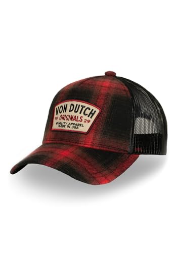Von Dutch Trucker Cap CB CAR/05 Black Red Schwarz Rot, Size:OneSize von Von Dutch