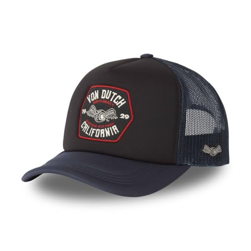 Von Dutch Trucker Cap CT FOAM/02 Black Navy Schwarz Dunkelblau, Size:OneSize von Von Dutch