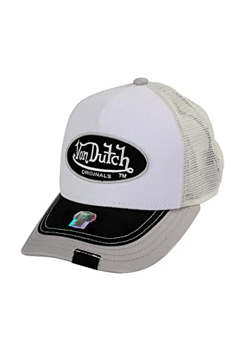 Von Dutch Trucker Cap Ottawa White Weiß Grau, Size:OneSize von Von Dutch