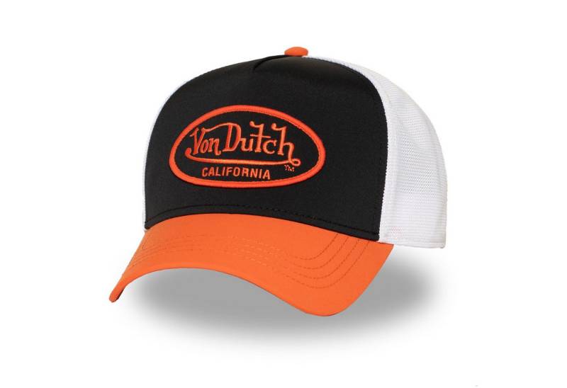 Von Dutch Trucker Cap Von Dutch Originals Trucker Cap - 3-COLOR Poly Baseball Mesh Orange (Basecap, Meshcap, Trucker Kappe) von Von Dutch