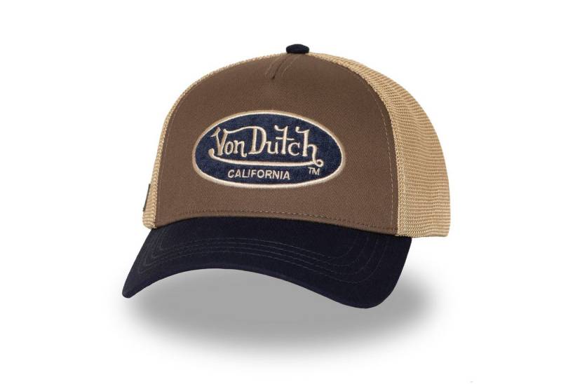 Von Dutch Trucker Cap Von Dutch Originals Trucker Cap - CALIFORNIA TERRY PATCH Mesh Indigo (Basecap, Meshcap, Trucker Kappe) von Von Dutch