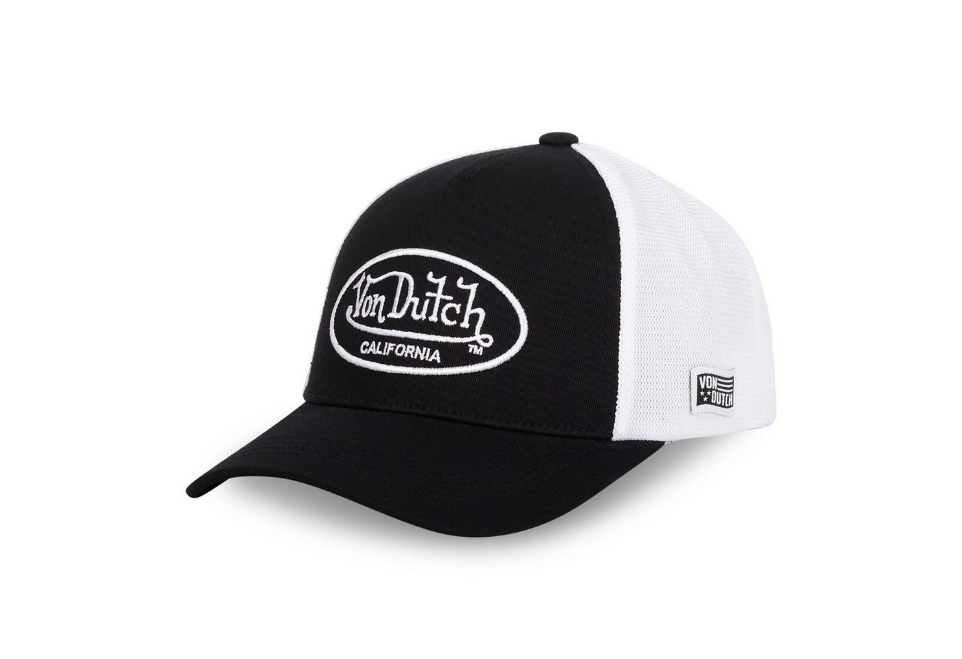 Von Dutch Trucker Cap Von Dutch Originals Trucker Cap - CALIFORNIA Twill Embroidery (Basecap, Meshcap, Trucker Kappe) von Von Dutch