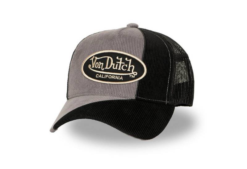 Von Dutch Trucker Cap Von Dutch Originals Trucker Cap - Corduroy Cut - Mesh (Basecap, Meshcap, Trucker Kappe) von Von Dutch