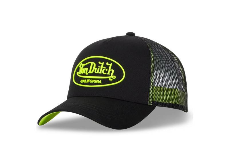Von Dutch Trucker Cap Von Dutch Originals Trucker Cap - FLUO RUBBER Patch (Basecap, Basecap, Meshcap, Trucker Kappe) von Von Dutch
