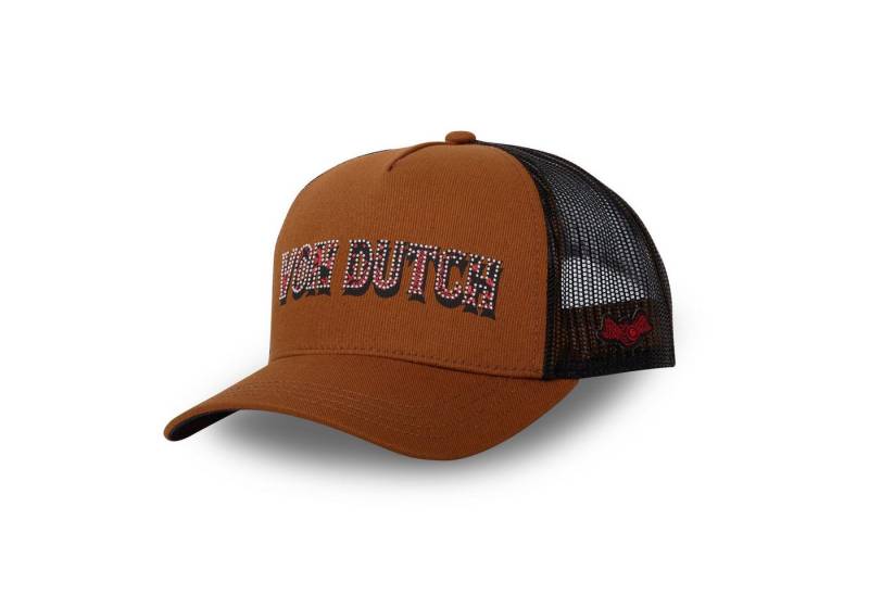 Von Dutch Trucker Cap Von Dutch Originals Trucker Cap - LOGO STRASS (Basecap, Basecap, Meshcap, Trucker Kappe) Schirmunterseite Bunt von Von Dutch