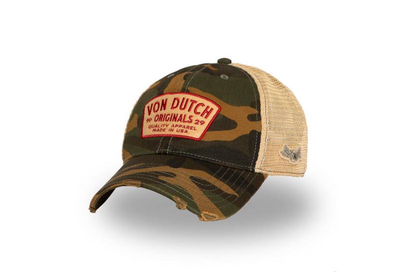 Von Dutch Trucker Cap Von Dutch Originals Trucker Cap - MOTORCYCLE CLUB GAZOLINE USA (Basecap, Meshcap, Trucker Kappe) Used Look von Von Dutch