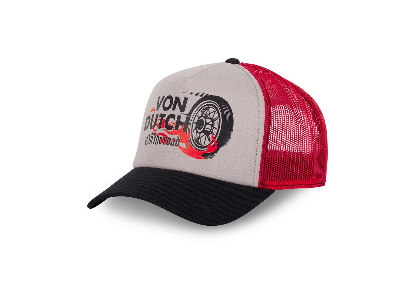 Von Dutch Trucker Cap Von Dutch Originals Trucker Cap - On the Road Snapback (Basecap, Basecap, Meshcap, Trucker Kappe) von Von Dutch
