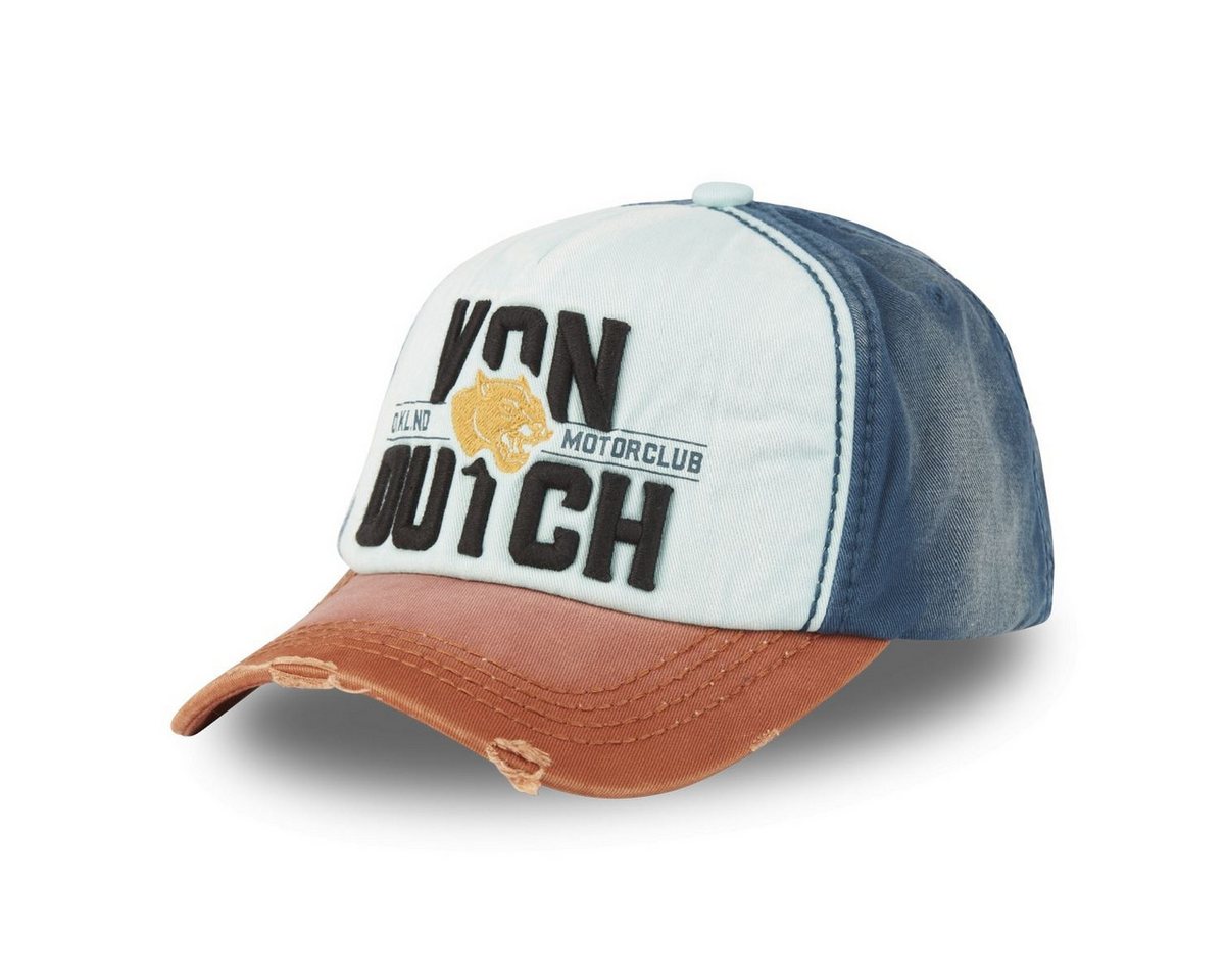 Von Dutch Trucker Cap Von Dutch Originals Trucker Cap - XAVIER - Use effect Panther 04 (Basecap, Basecap, Trucker Kappe) Used-Look von Von Dutch