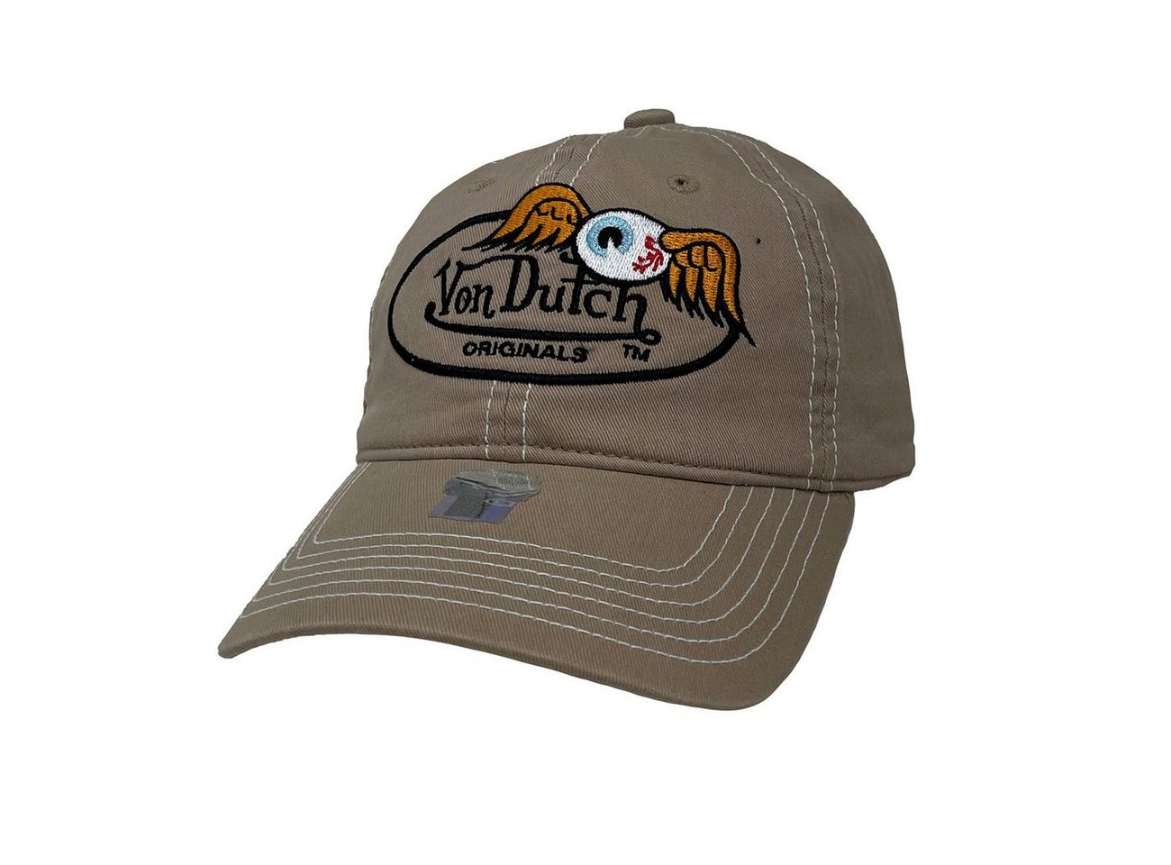 Von Dutch Trucker Cap Von Dutch Originals Unstructured Houston Cap khaki von Von Dutch