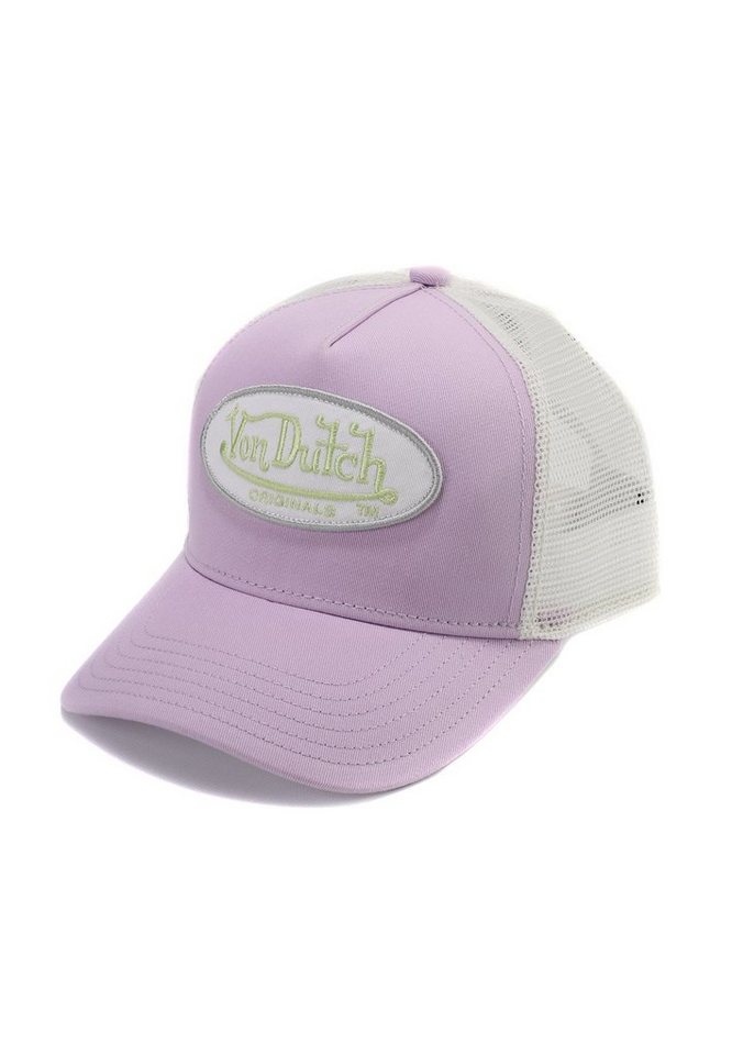 Von Dutch Trucker Cap Von Dutch Trucker Cap BOSTON Lilac White Lila Weiss von Von Dutch