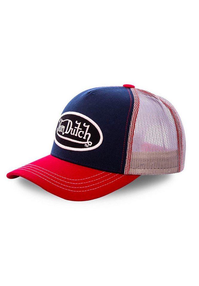 Von Dutch Trucker Cap Von Dutch Trucker Cap CAS1 COL MAR Marine Dunkelblau Rot von Von Dutch