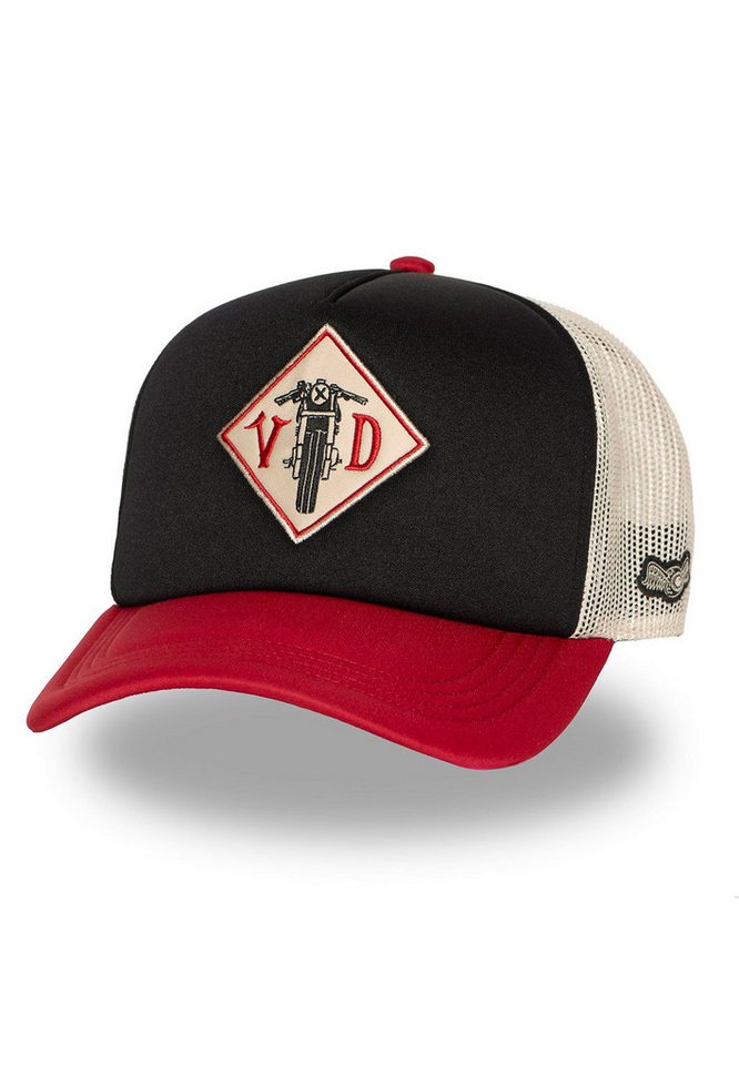 Von Dutch Trucker Cap Von Dutch Trucker Cap CT FOAM/04 Black Red Schwarz Rot von Von Dutch