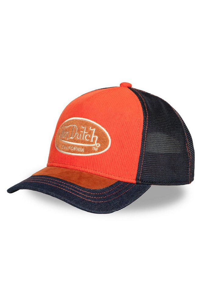 Von Dutch Trucker Cap Von Dutch Trucker Cap CT SHIELD/04 Red Navy Rot Dunkelblau von Von Dutch