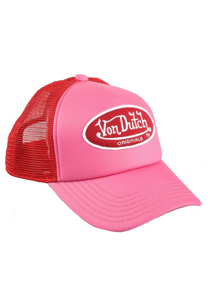 Von Dutch Trucker Cap Von Dutch Trucker Cap TAMPA Pink Red von Von Dutch