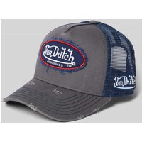 Von Dutch Trucker Cap im Destroyed-Look Modell 'KALMAR' in Dunkelgrau, Größe 1 Von Dutch Trucker Cap im Destroyed-Look Modell 'KALMAR' in Dunkelgrau, Größe 1 von Von Dutch